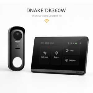 DNAKE DK360W – Kit sonerie video wireless cu monitor 7” și Wi-Fi HaLow